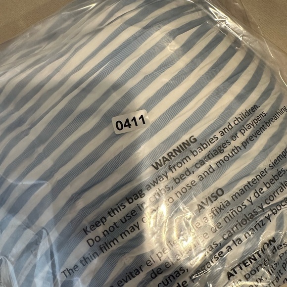 NWT Vince Stripe Crushed Handkerchief Hem Midi Skirt - Picture 4 of 5